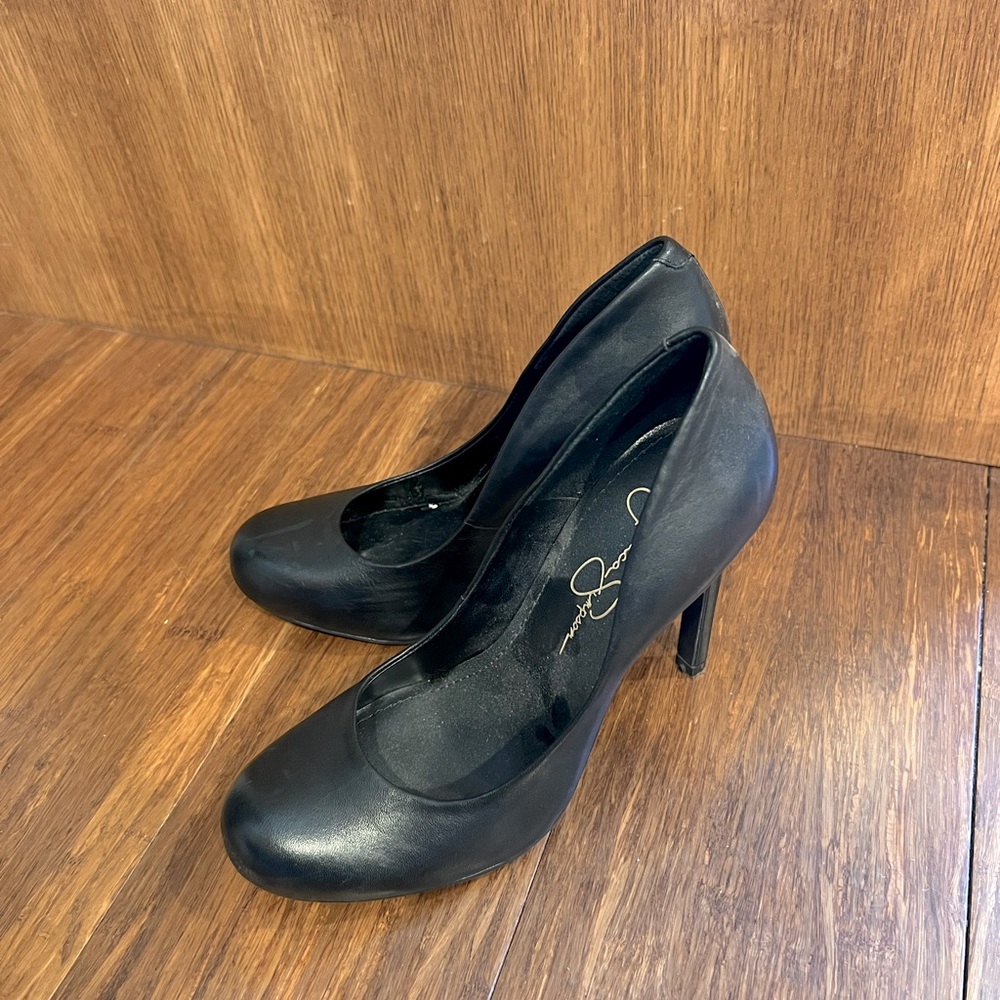 Black heels